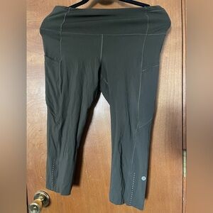 lululemon athletica Olive Green Leggings
